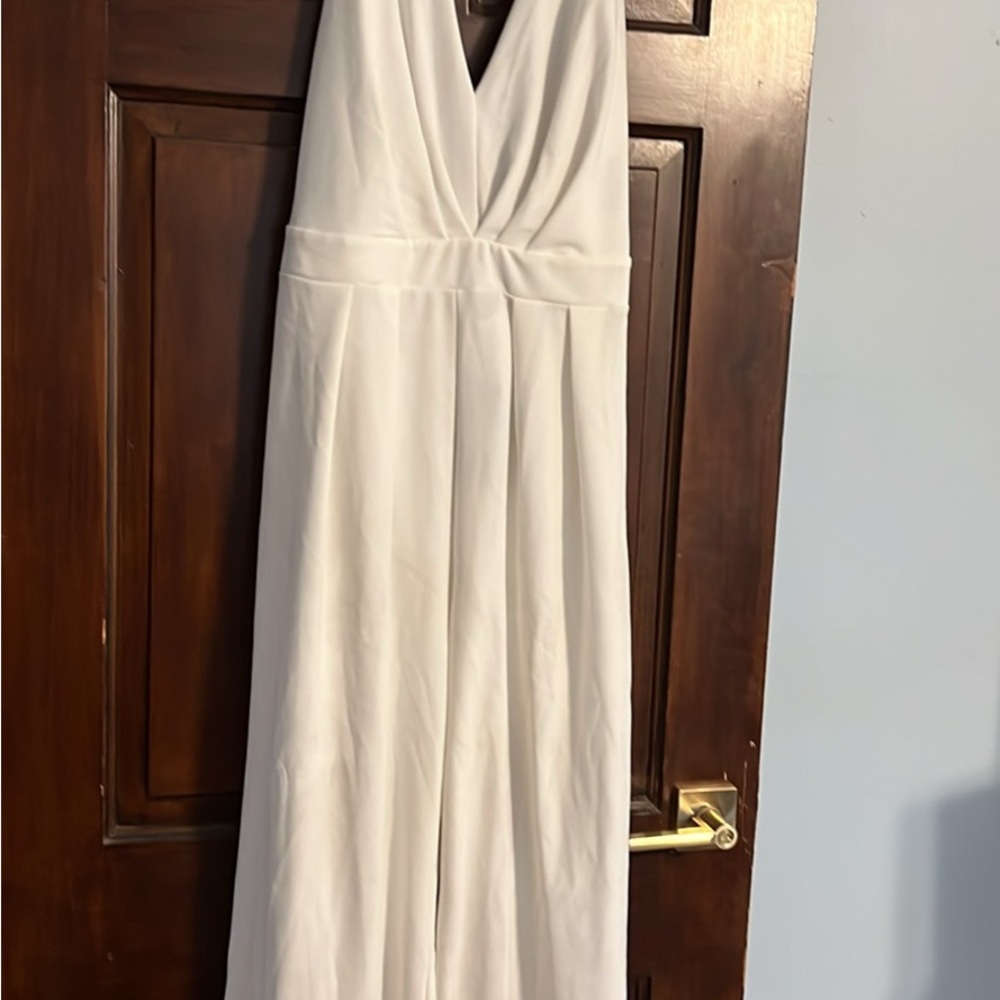 Fashion Nova White Jumpsuit